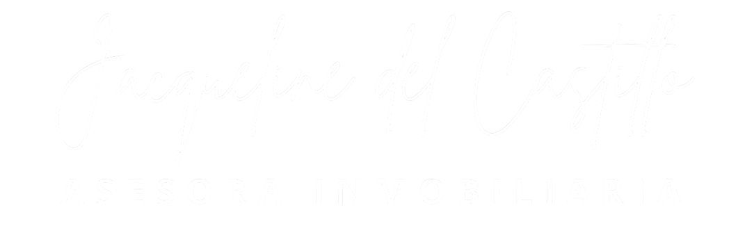 Jacqueline del Castillo - Asesora Inmobiliaria